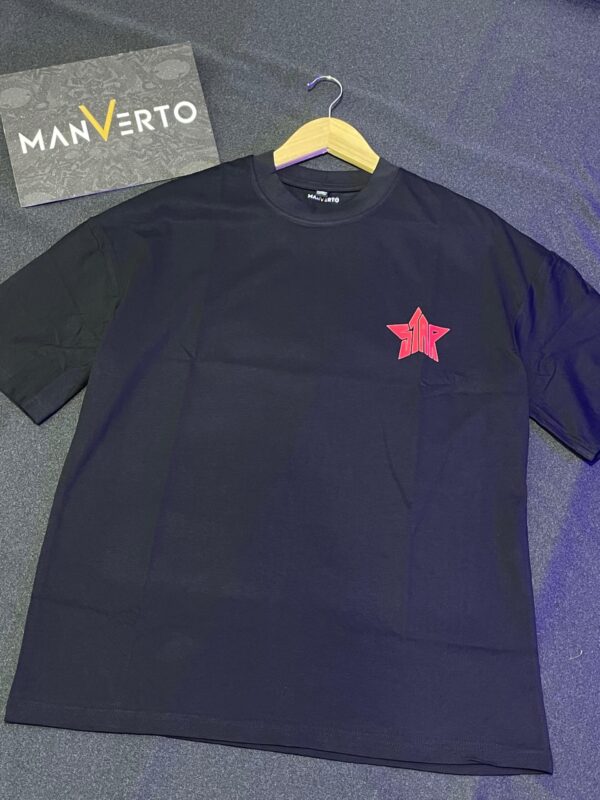 Aesthetic Star Drop Shoulder T-Shirt - Image 2