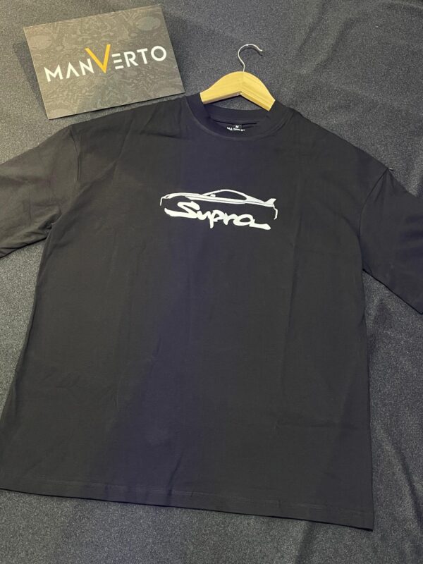 Toyota Supra Drop Shoulder T-Shirt - Image 2