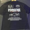Porsche Car Drop Shoulder T-Shirt