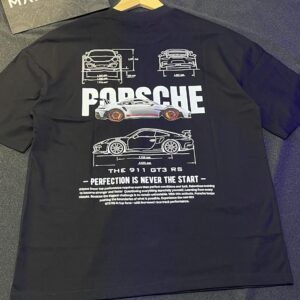 Porsche Car Drop Shoulder T-Shirt